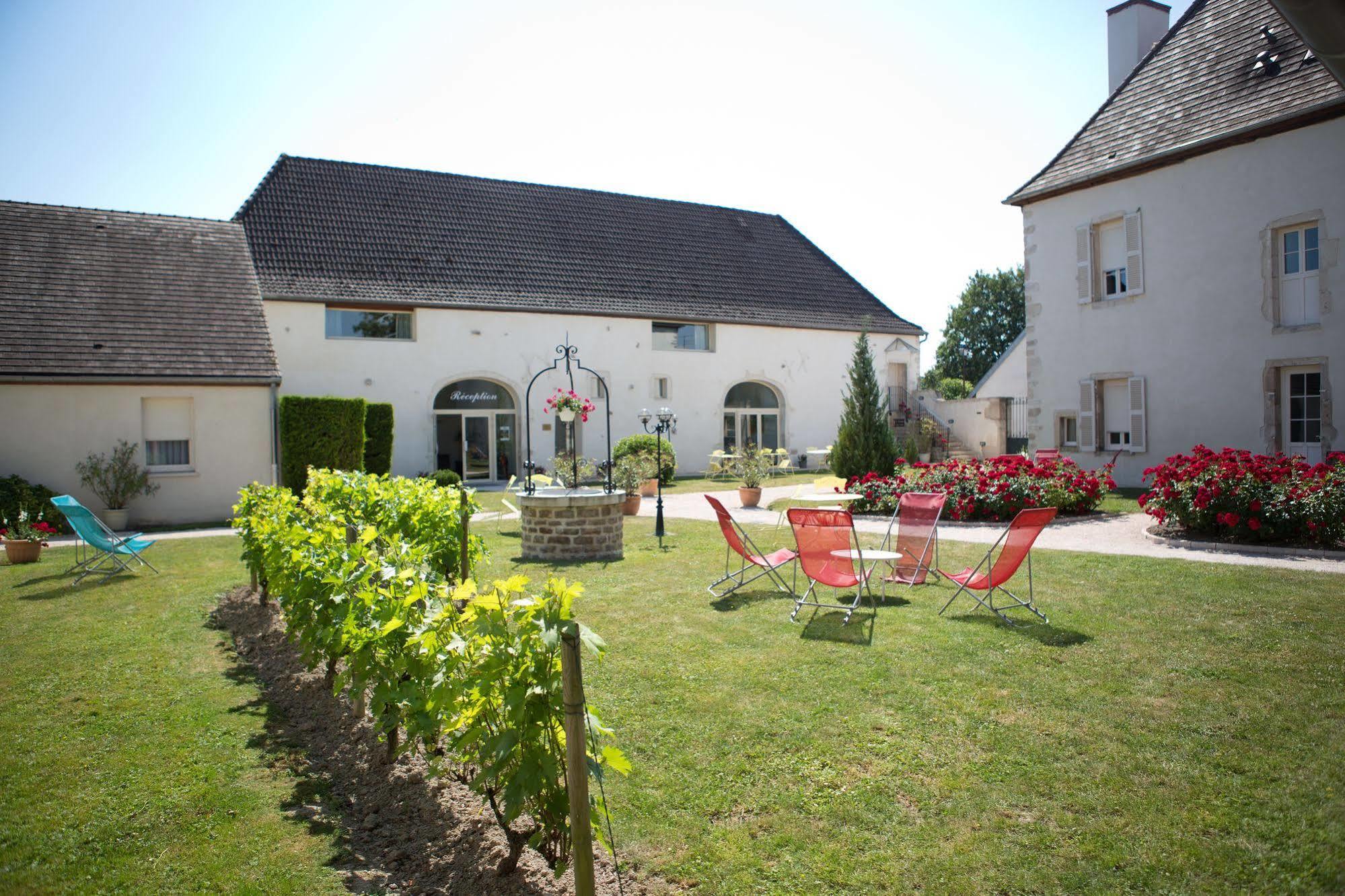 Hotel l'Orée Des Vignes Gilly-lès-Cîteaux Exterior foto
